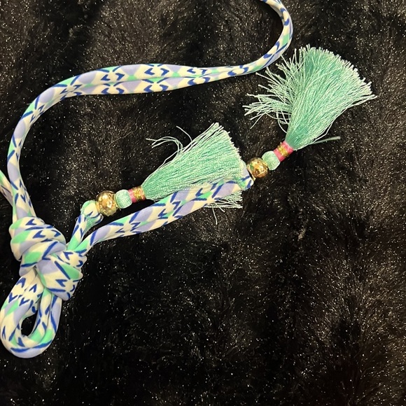 Blue Crisscross Push-up Victoria’s Secret Bikini Set - Picture 8 of 9